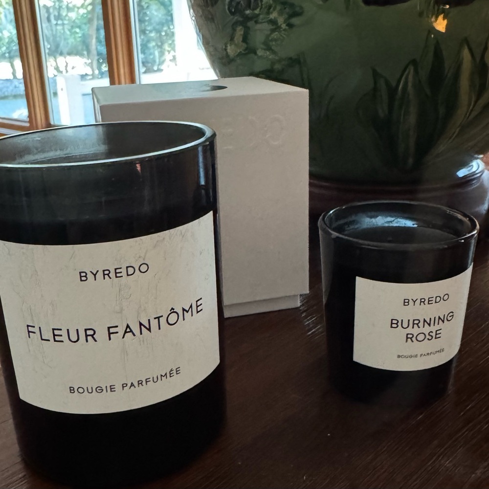 Byredo Fleur Fantome Candle & bonus mini Burning Rose